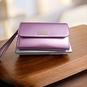 ✨️Kate Spade Boxed Kenzie Pink Wristlet Wallet. New✨️